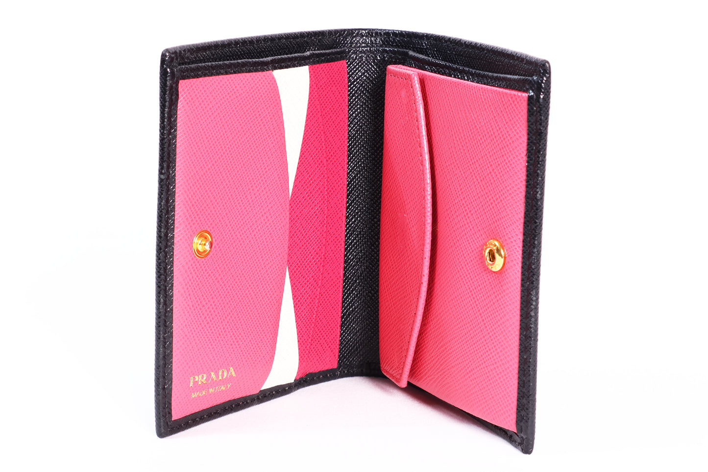 Prada Small saffiano leather wallet