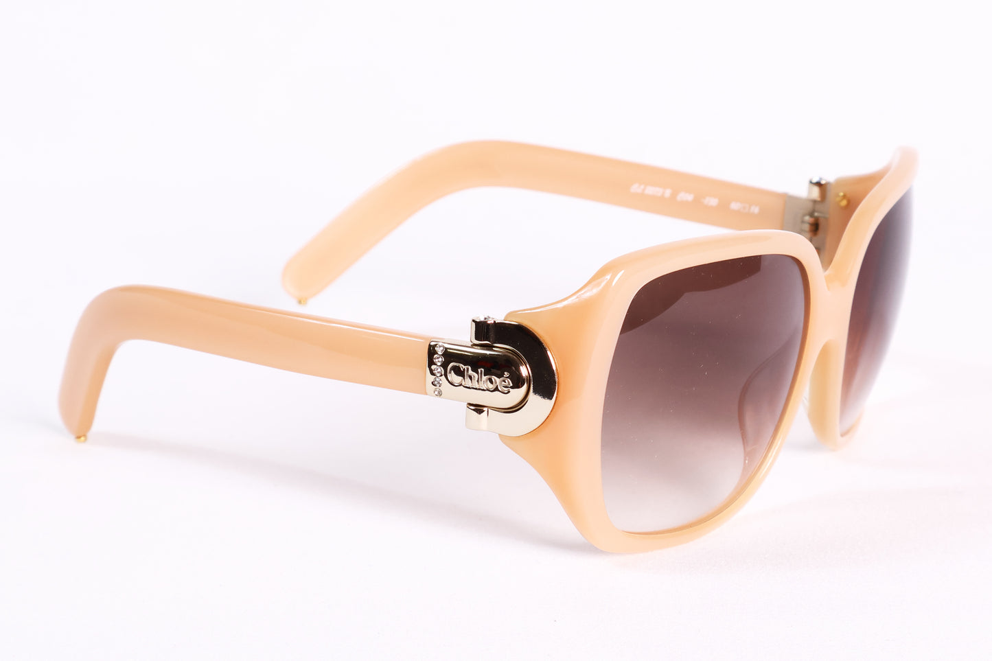 Chloe Beige Square Square Sunnies