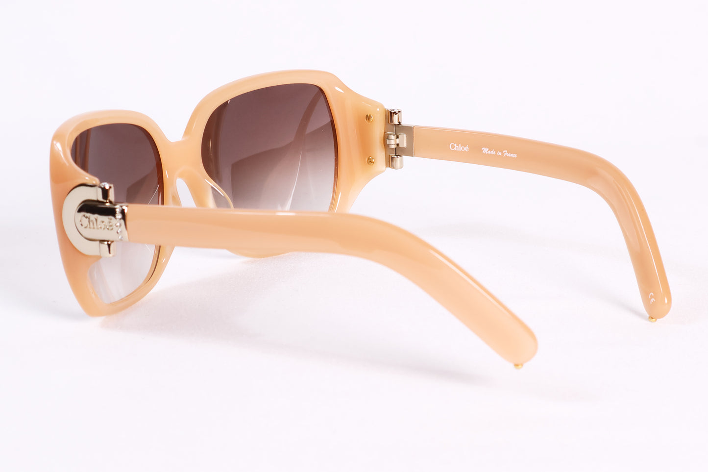 Chloe Beige Square Square Sunnies