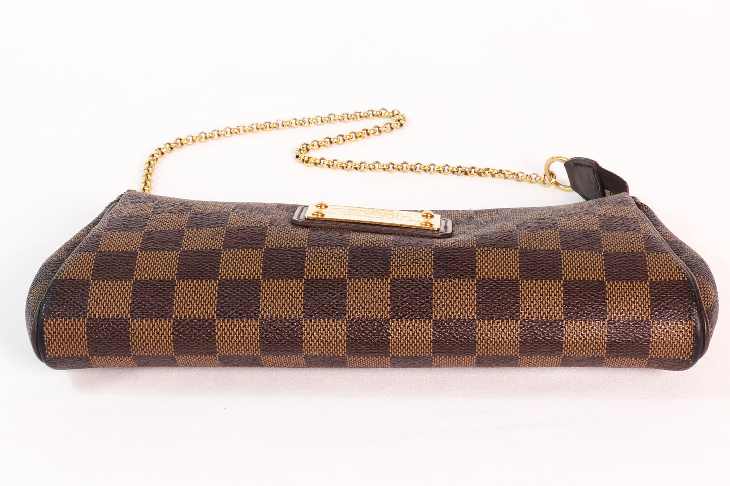 Louis Vuitton Damier Ebene Eva clutch