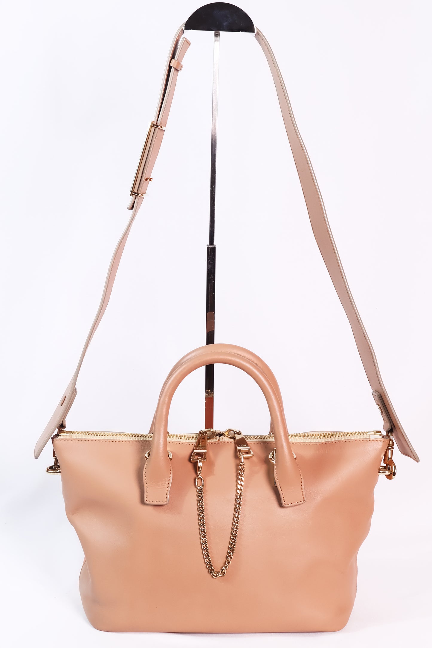 Chloe Two way Beige Salmon bag