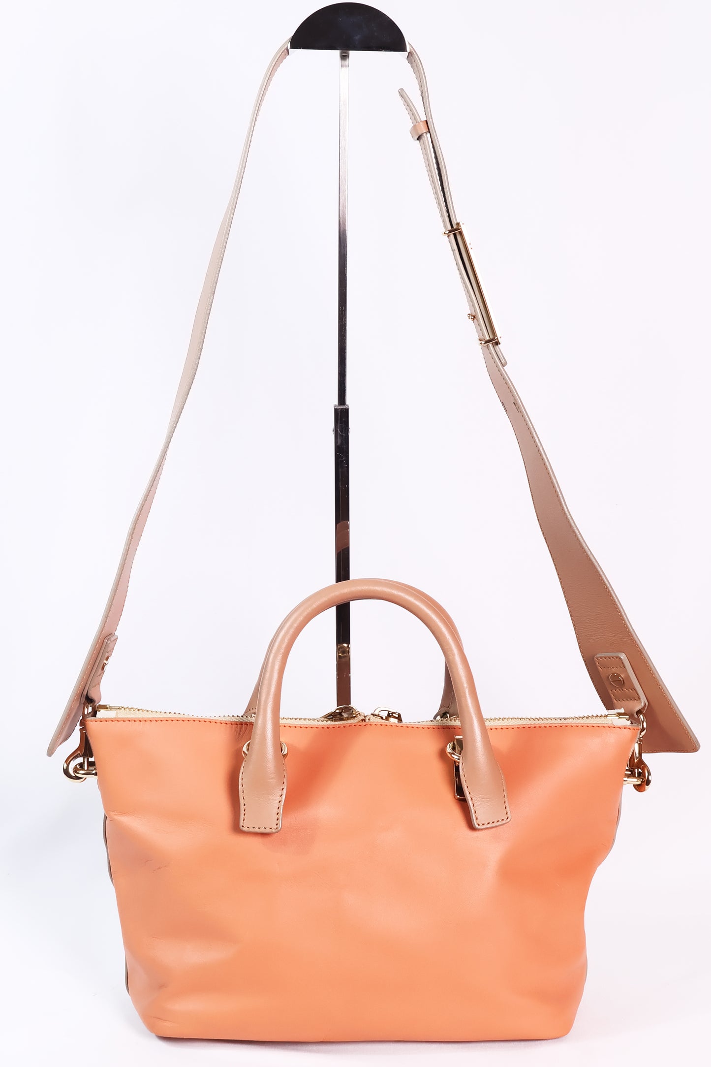 Chloe Two way Beige Salmon bag