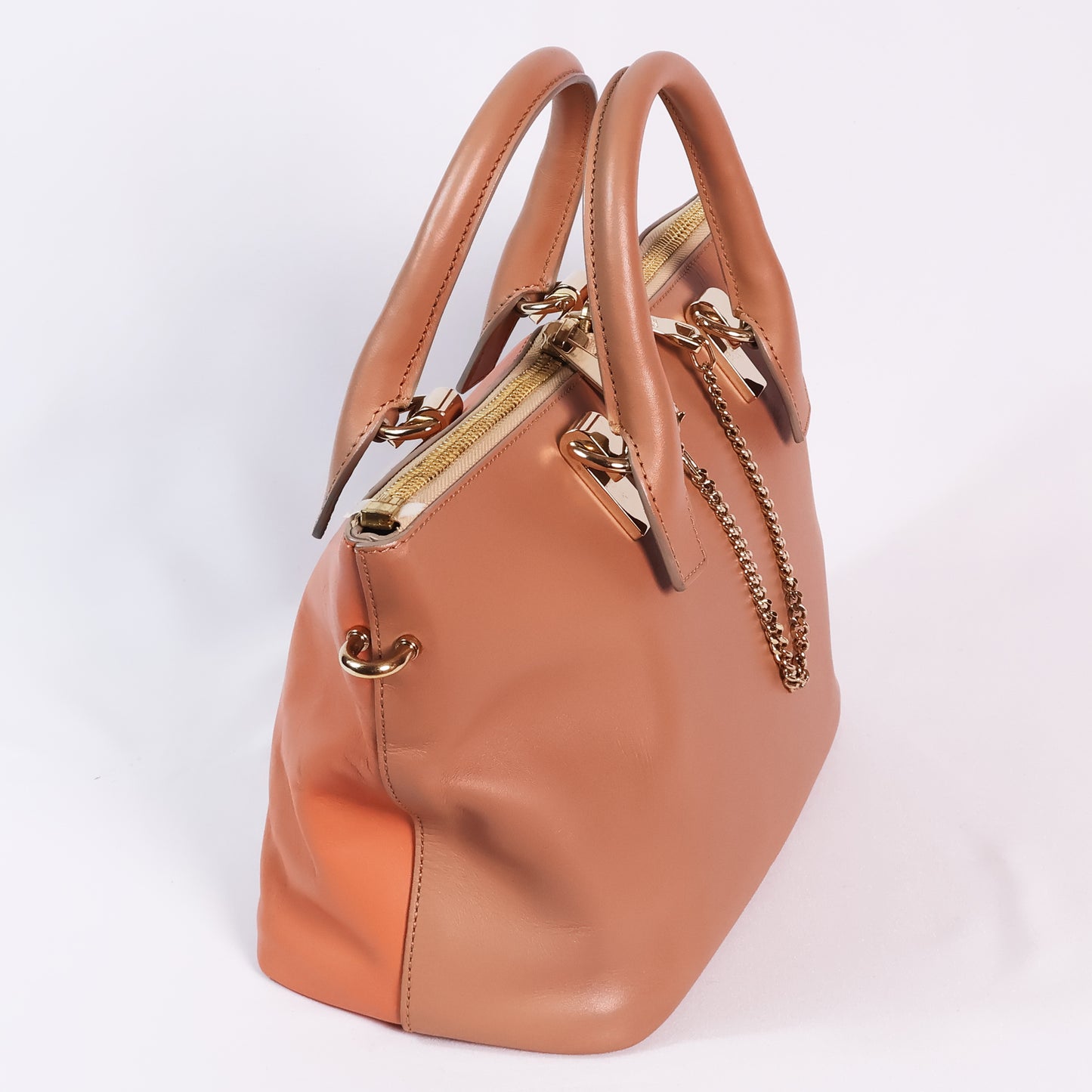 Chloe Two way Beige Salmon bag