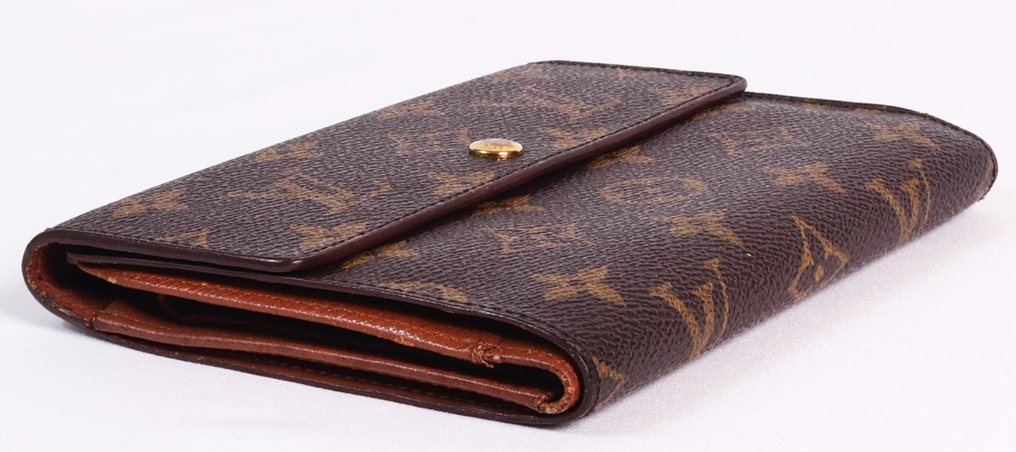 Louis Vuitton Monogram Porte Tresor Etui Papiers Wallet