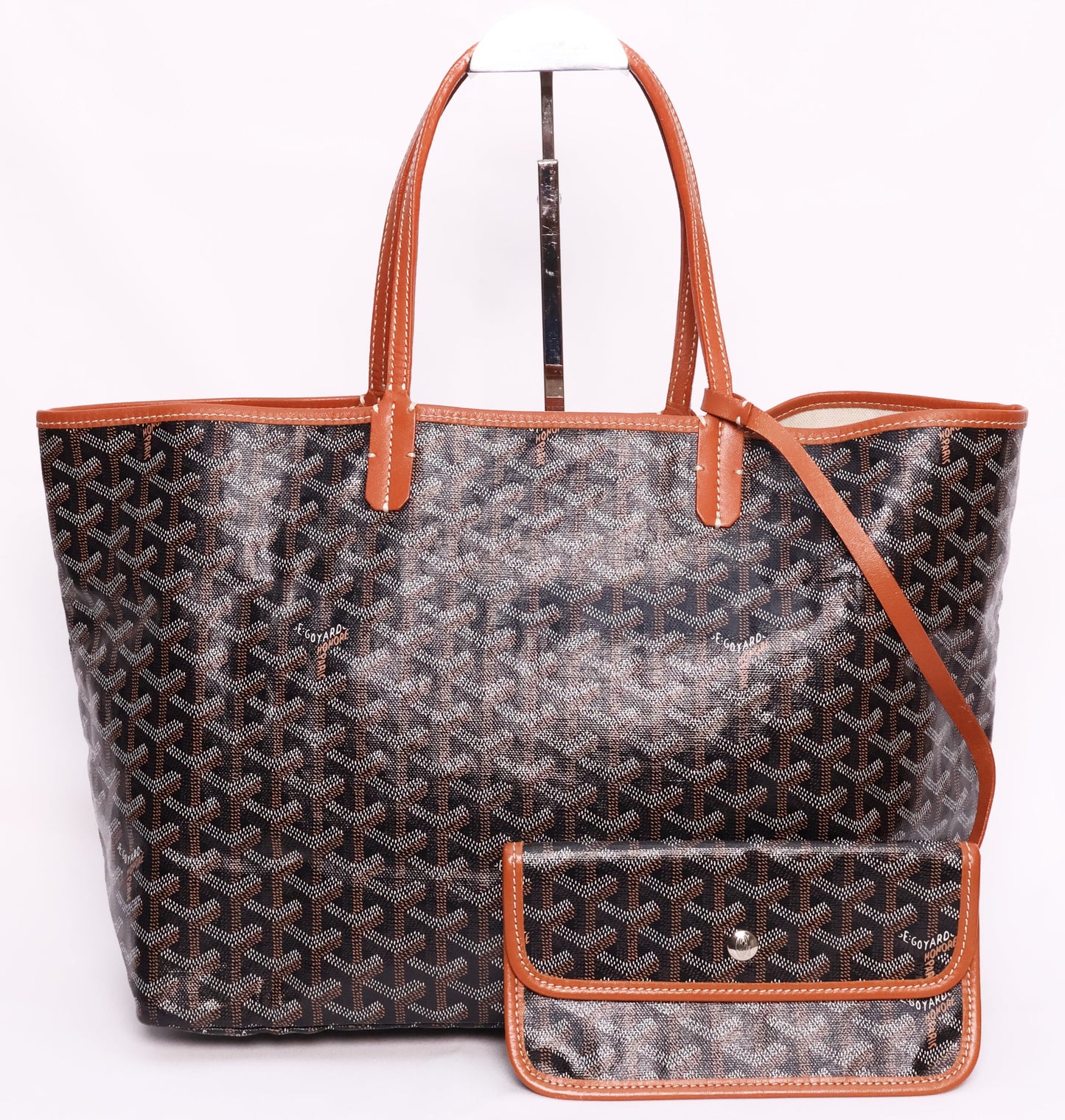 Goyard Saint Louis PM Tote Bag -Black & Tan