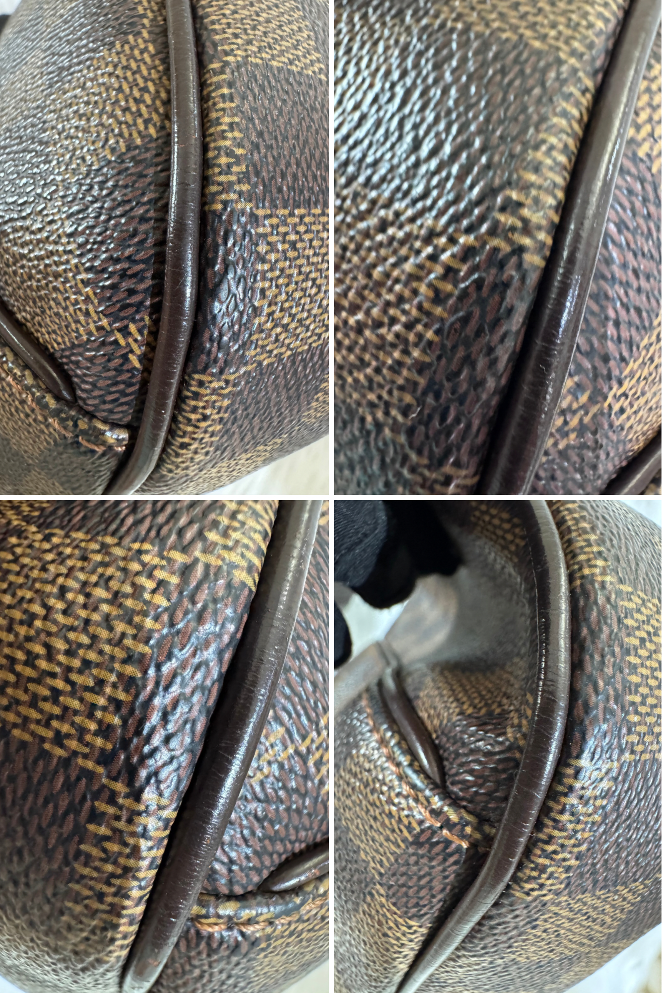 Louis Vuitton Damier Ebene Thames GM Shoulder Bag